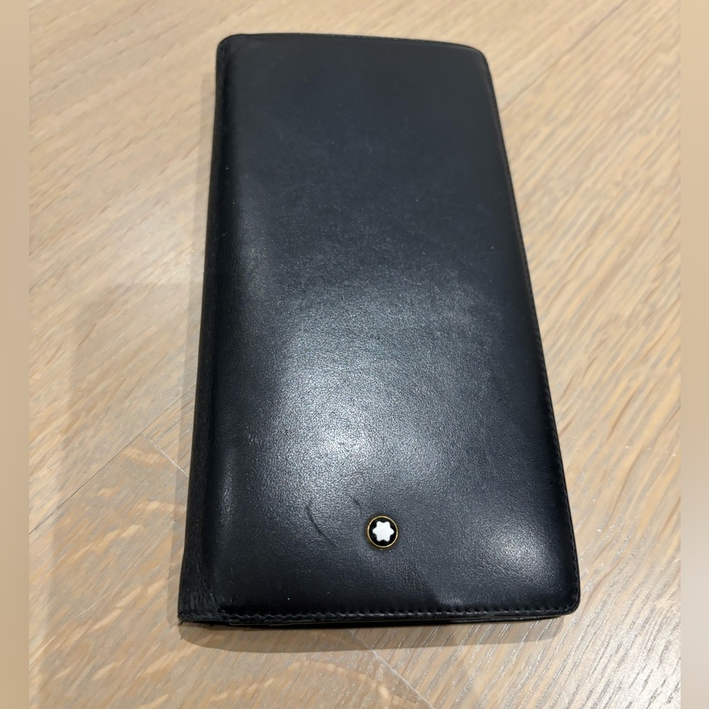 Montblanc Black Leather Men’s Wallet